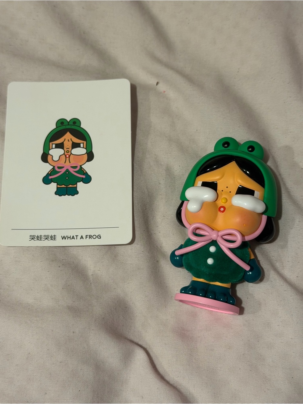 crybaby what a frog from crying again series